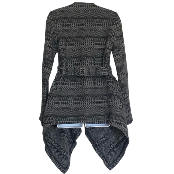 Jack By BB Dakota Women’s Wool Blend Kimmy Dark Grey Sweater Jacket Sz S - Picture 6 of 10